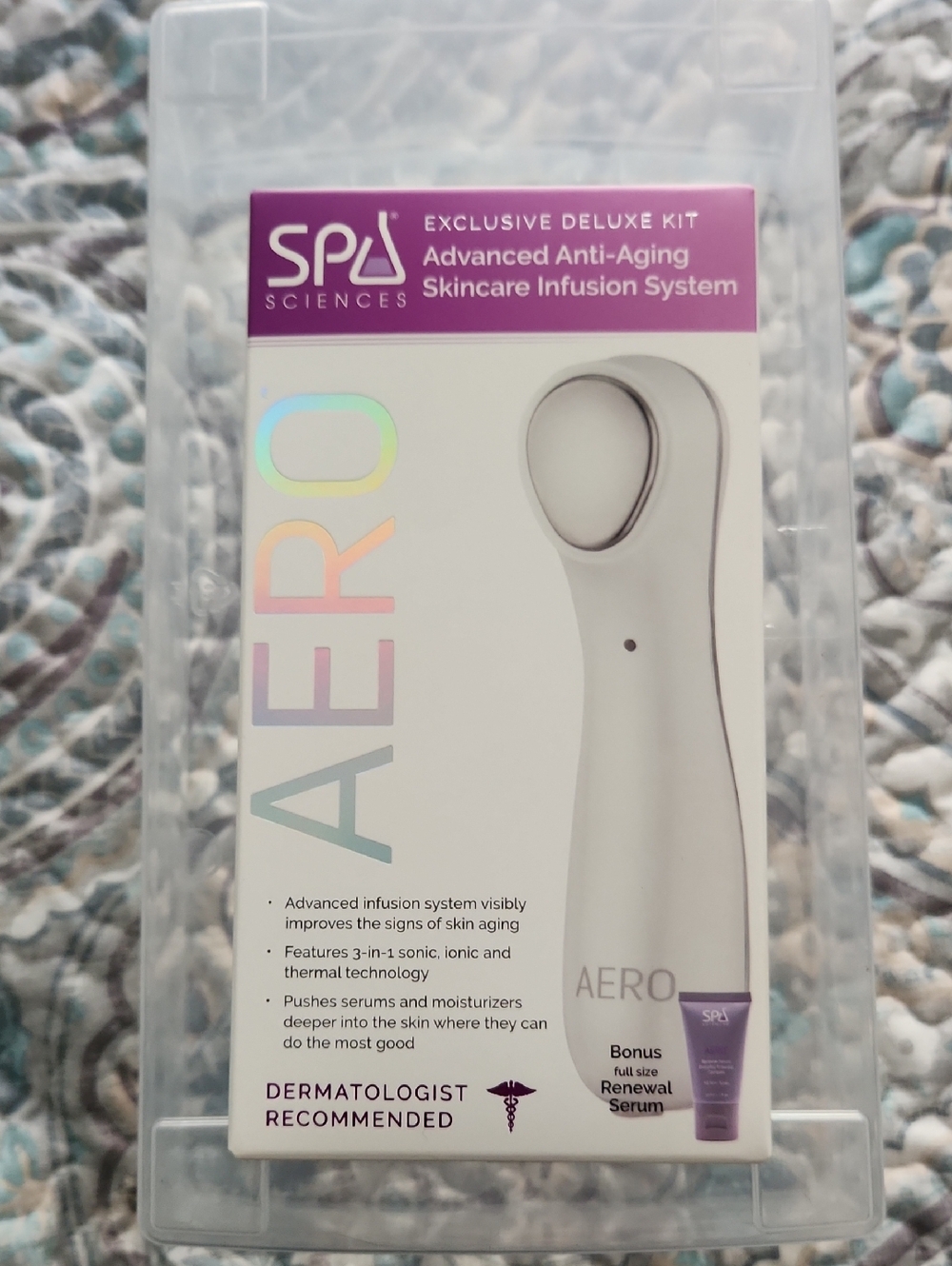 NIB -AERO Advanced Anti-Aging Skincare Device – White